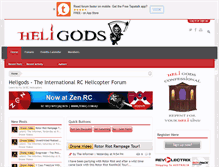 Tablet Screenshot of heligods.com